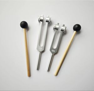 Diapasones Ponderados de Marte International, 256Hz y 384Hz, Quinta Pura - Product Image 1