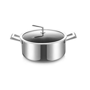 Ollas de aluminio para sopa y caldos, olla multiusos de aluminio para salsa y leche - Product Image 6