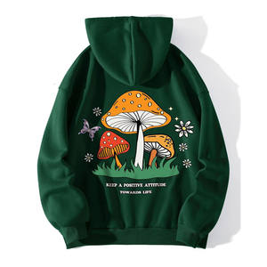 Sudadera con Capucha de Alta Calidad al por Mayor, 100% Algodón, Impresión Puff, 450gsm, con Logotipo de Araña, Sudadera Informal para Hombre - Product Image 3