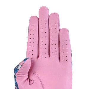 Guantes de Golf de Cuero Personalizados de Diseño Superior - Correa de Muñeca Ajustable de Alta Calidad y Ligeros - Product Image 6