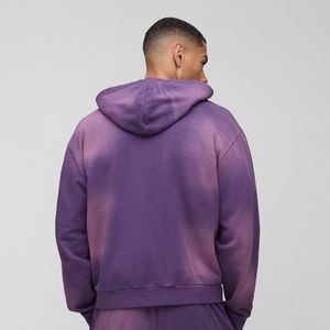 Servicio OEM ODM, Conjunto Deportivo de Marca Privada, Traje Deportivo con Logotipo Personalizado, Pantalones y Sudadera con Capucha, Conjunto Deportivo en Blanco para Hombre - Product Image 4