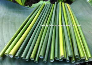 Pailles en herbe naturelle artisanales, écologiques, pour boissons froides, fournitures en vrac EcoCrafts, pailles en herbe biodégradables naturelles - Product Image 3