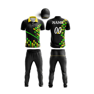 Ensemble d'uniformes de cricket réversibles de haute qualité pour hommes et femmes du Pakistan, avec tissu extensible quadridirectionnel, vêtements de sport écologiques, vente en gros - Product Image 4