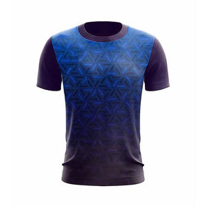 เสื้อยืดพิมพ์ลายผ้าฝ้าย 100% รับผลิตแบบ OEM ODM คุณภาพพรีเมียม ขายส่งจำนวนมาก ผลิตเสื้อผ้าแบบซับลิเมชั่นทรานเฟอร์พิมพ์ - Product Image 1