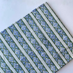 New Table Cloth <b>Fabric</b> Hand Block Print Pattern Cotton Cloth <b>Fabric</b> Wedding Events Home Parties Christmas Decor Cotton <b>Fabric</b> - Product Image 1