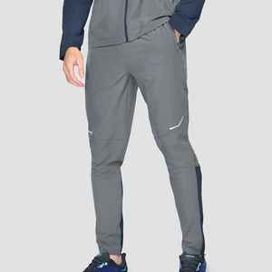 Reflective Logo Zip-Up <b>Jacket</b> Jogger Set Color Block Polyester/Cotton Sweat Pant Windbreaker Streetwear <b>Winter</b> Tracksuits for - Product Image 5