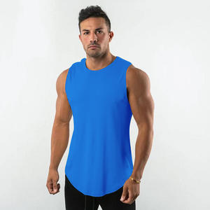 Débardeurs en coton pour hommes, vente en gros, promotion estivale, personnalisables avec logo, pour la gym, le fitness, l'entraînement et la musculation - Product Image 3