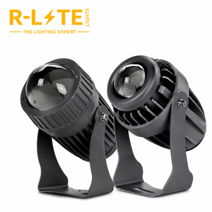 ไฟส่องอาคารแบบ LED ขนาดกะทัดรัด ผลิตจากอะลูมิเนียมหล่อขึ้นรูป มาตรฐาน IP65 สำหรับใช้งานภายนอกอาคาร ให้แสงสว่างสูง มุมกว้าง - Product Image 2