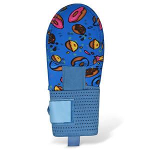 Protège-paume de baseball KATBROS INDUSTRIES pour jeunes droitiers, motif bleu, sangle réglable, tissu tissé durable - Product Image 3