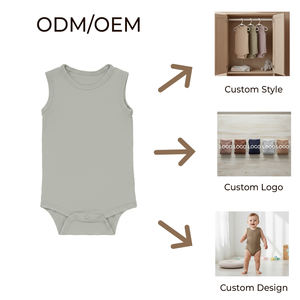 Body sin Mangas para Bebé Recién Nacido, Ropa de Algodón Suave para Bebés - Product Image 5