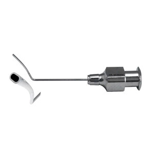 Cánula Oftálmica de Precisión de Acero Inoxidable para Cirugía Ocular, Calibre 23, con Punta de Perfil Bajo - Product Image 1