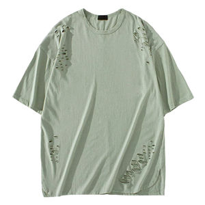 Camiseta de Hombre, Talla Grande 9XL, Primavera-Otoño 2026, Manga Corta, 100% Algodón Tejido, Estilo Urbano Hip Hop, Estampada - Product Image 1