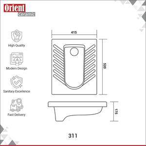 Inodoros de Cerámica Blanca de Alta Demanda, los Más Vendidos, Sanitarios, para Uso Doméstico y Hotelero, a Bajo Precio - Product Image 3