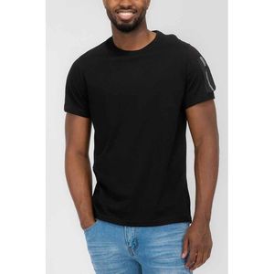 T-shirt da uomo in cotone a maniche corte - Product Image 4