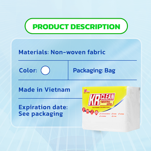 Paños de Limpieza Industriales No Tejidos Krclean, 9.8x11.8 Pulgadas, 80 Hojas, Ecológicos, Sanitarios, para Balcón y Terraza - Product Image 3