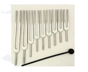 Juego de Diapasones de Solfeggio de 9 Piezas - Sanación del ADN, Terapia de Chakras y Bienestar Holístico... - Product Image 1