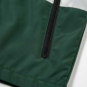 Accepted Addahar Color Blocking Tracksuit Set Short Sleeve Zipper <b>Jacket</b> Shorts Unisex <b>Lightweight</b> Polyester Sporty Summer Wear - Product Image 6