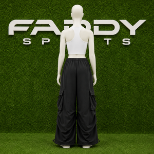 Pantalones Cargo Holgados de Moda, Estilo Urbano y Techwear, de Pierna Ancha, Multibolsillos, de Cintura Alta, Tácticos, Sueltos, Estilo Y2K, Tipo Paracaídas 2026 - Product Image 3