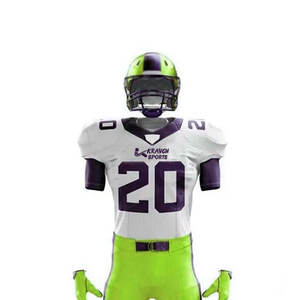 Uniforme de Fútbol Americano al Precio Más Bajo en Venta, Uniforme de Fútbol Americano Personalizado con Servicio OEM - Product Image 4