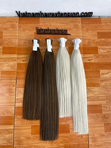 Extensiones de Cabello Vietnamita Remy 100% Virgen, Origen Vietnam, 100g, Longitud de 8 a 32 Pulgadas, Cabello Vietnamita Sin Procesar - Product Image 3