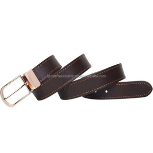 Cinturón de cuero de vaca de grano completo para hombre Cinturones y accesorios casuales de moda para hombre - Product Image 5