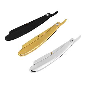 New Style Barber Straight <b>Razor</b> Folding Shaving Knife Durable Stainless Steel Grooming Tool <b>for</b> <b>Men</b> Salon - Product Image 1