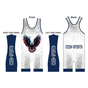 Singlet de Lucha Libre Sublimado para Jóvenes con Equipamiento de Lucha Libre, Uniforme de Lucha Libre para Hombres, Singlets de Lucha Libre Personalizados OEM para Adultos - Product Image 2