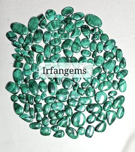 Top Grade Quality Natural Malachite Cabochon High Quality Loose Stone for Jewelry Making Wholesale Price Green Malachite Stone - Product Image 4