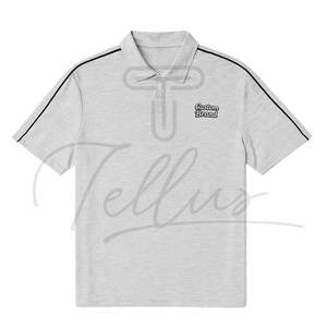 T-shirt en coton pour homme, nouvelle mode été, décontracté, sport, manches courtes, épaules tombantes, respirant, polos pour homme - Product Image 5