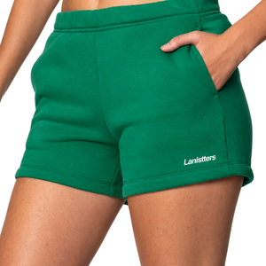 <b>Womens</b> Folded Hem Sweat <b>Shorts</b> Elastic Waist Side Pockets Relaxed Fit <b>Short</b> Length Casual Custom Wholesale Manufacturer Supplier - Product Image 1