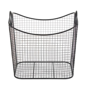 Best Quality Heavy Duty Metal Wire Storage <b>Basket</b> Open Mesh Organizer For Modern Kitchen Pantry & Home Warehouse Organization - Product Image 5
