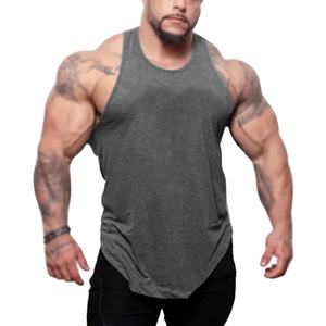 Muscle Guys Débardeur Homme Nouvelle Marque Gilet Solide Stringer Sportswear Plain Bodybuilding Fitness Clothing Gym - Product Image 3