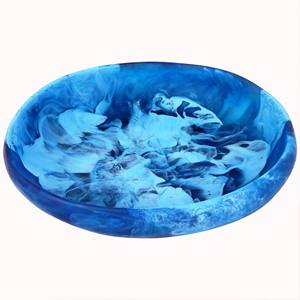 Artículo en Venta, Vajilla de Resina Pulida Ecológica de Origen Indio, Diseño de Lujo, Apta para Lavavajillas, Arte Moderno para Fiestas - Product Image 3