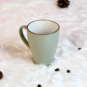 ชุดแก้วกาแฟโนวา นิวโบนไชน่า 4 ใบ ลายดอกไม้น่ารัก เคลือบเอนาเมล สำหรับงานซับลิเมชั่น - Product Image 2
