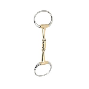 Mors de cheval en acier inoxydable de haute qualité, les plus vendus, durables, avec grand anneau buccal, conçus pour l'équitation - Product Image 1