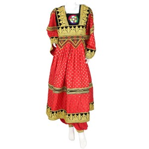 Vestido Afgano Kuchi de Moda para Mujer, Estilo Tribal Vintage, Tejido Transpirable de Secado Rápido, Vestido Afgano Kuchi de Primera Calidad - Product Image 3