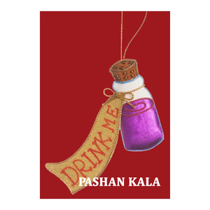 Customized Design Zari Christmas Hanging Ornament - Product Image 1