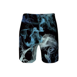 Shorts décontractés pour hommes à séchage rapide, respirants, unis, taille mi-haute, en coton 100%, avec cordon de serrage, couleur personnalisable, vente chaude - Product Image 2