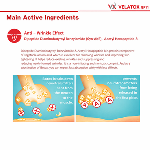 Suero Reparador de Piel con Colágeno Nano Liposomado y Vitamina C VELATOX, Factor de Crecimiento, Complejo Vitamínico, Antiarrugas, Reafirmante e Iluminador - Product Image 3