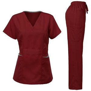 TERZO SPORTS Uniformes de Enfermería Personalizados Unisex, Conjuntos de Uniformes Médicos de Verano, Elegantes y Resistentes, con Detección de Agujas, para Hospitales - Product Image 1