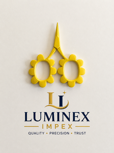 Ciseaux à broder LUMINEX IMPEX Putford blancs, petits, bicolores, à lame arrondie, à poignée courte, pour droitiers, usage domestique - Product Image 6