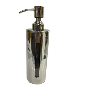 Dispensador de Jabón Metálico Premium Hecho a Mano con Nuevo Diseño, Dispensador de Jabón Metálico, Nuevo Soporte para Loción y Botella para Uso Moderno - Product Image 2