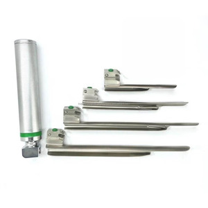 Set de Laringoscopio de Fibra Óptica Miller con 4 Hojas Rectas para Intubación, CE ISO, Medivolve, el Mejor Proveedor - Product Image 4