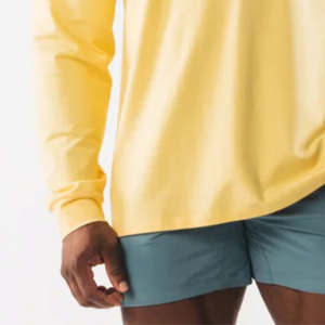 T-shirt à manches longues en coton tricoté uni de haute qualité, personnalisable avec logo imprimé, prix de gros raisonnable, pour usage décontracté - Product Image 6