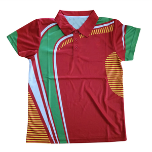 Maillots tricotés personnalisés 65% coton 35% fil de polyester teint-Uniformes d'équipe respirants Polos vintage Pulls de rugby décontractés - Product Image 5