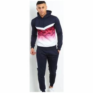 Ensemble de survêtement - Vêtements de sport de haute qualité pour l'entraînement et la course à pied avec design 2-en-1, à capuche, imprimé uni, respirant pour homme 2026 - Product Image 3