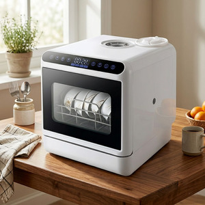 Sudex QLK-T18 Portable Mini Countertop Dishwasher Fully Automatic Drawer Style Dishwashing Appliance for Kitchen - Product Image 2