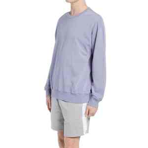 Service OEM – Sweat-shirt homme 100 % coton, dernière conception, couleur unie, basique, manches longues, col rond, personnalisable, grandes tailles - Product Image 6