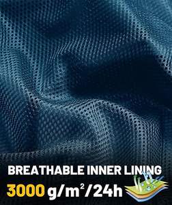 เสื้อแจ็คเก็ตกันลมกันน้ำสำหรับผู้ชาย ดีไซน์เนอร์ ขายส่ง รุ่นหนาสำหรับฤดูหนาว คอตั้ง สไตล์วินเทจ น้ำหนักเบา - Product Image 2