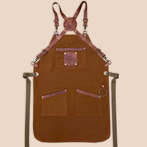 Delantal Largo de Seda con Relieve para Máxima Protección, Diseño Clásico para Hombres, para Panaderos y Chefs, Uso en Restaurantes y Bares - Product Image 4